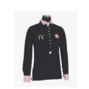 Equine Couture Ladies Skyler Long Sleeve Polo Shirt Size XXXL